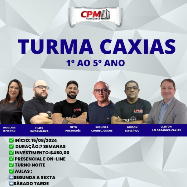 TURMA CAXIAS 1• ao 5• ano