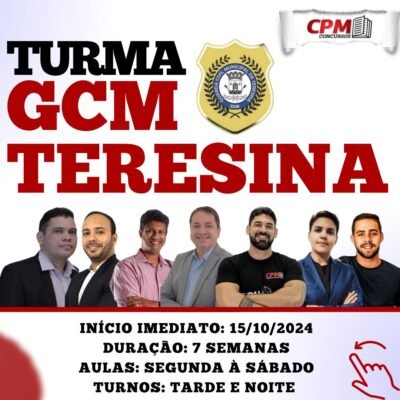 TURMA GCM THE Tarde