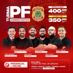 TURMA PF ADMINISTRATIVO fds