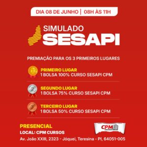 Simulado Sesapi - CPM Concurso