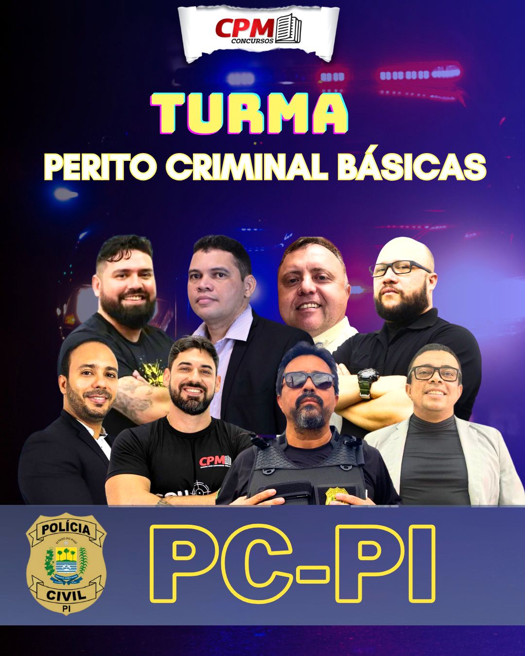 Turma Perito Criminal Básicas