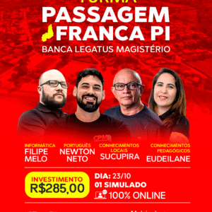Turma Passagem Franca PI - Magistério