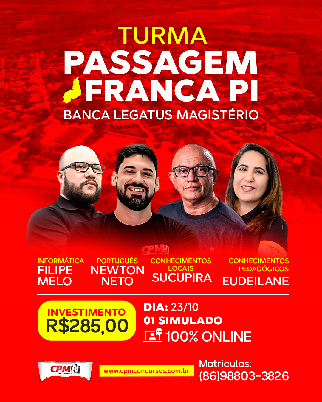 Turma Passagem Franca PI – Magistério