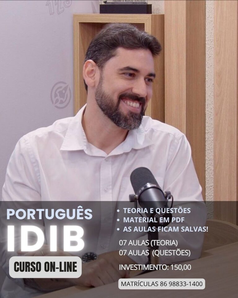 Curso Português – Banca IDIB