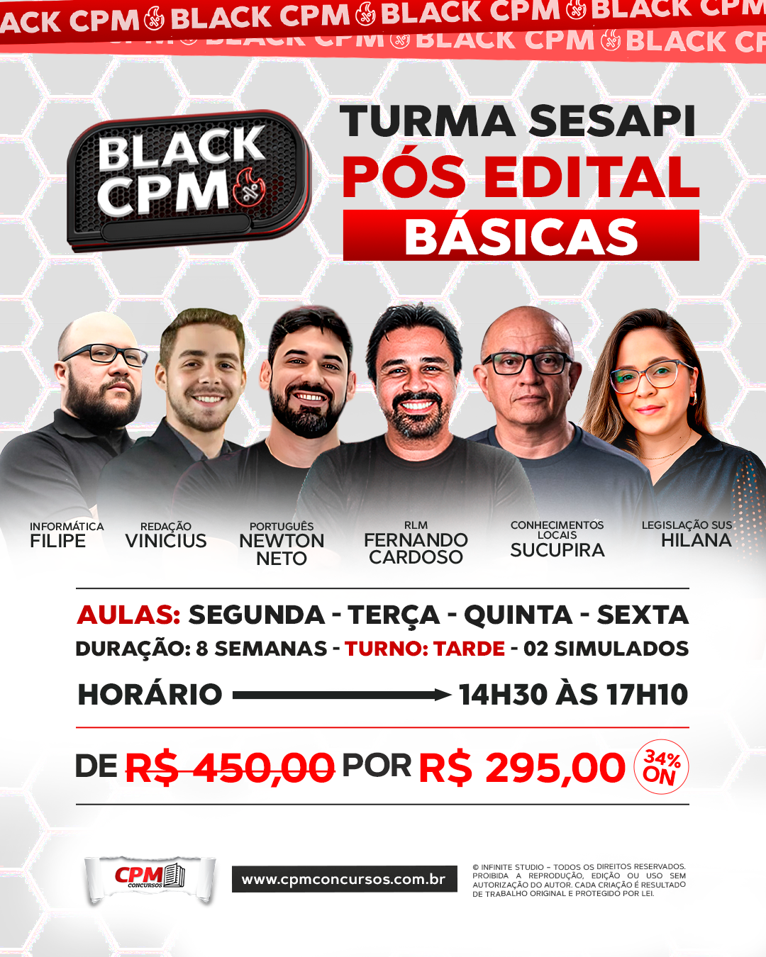 Turma SESAPI Black Friday – Tarde