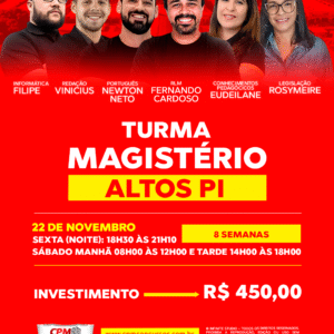Turma Magistério Altos PI