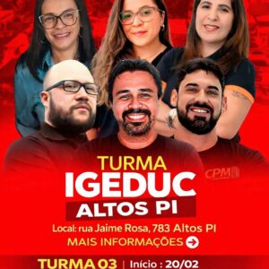 Turma Magistério Altos PI