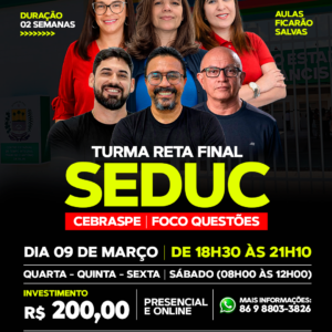 Turma Reta Final – SEDUC