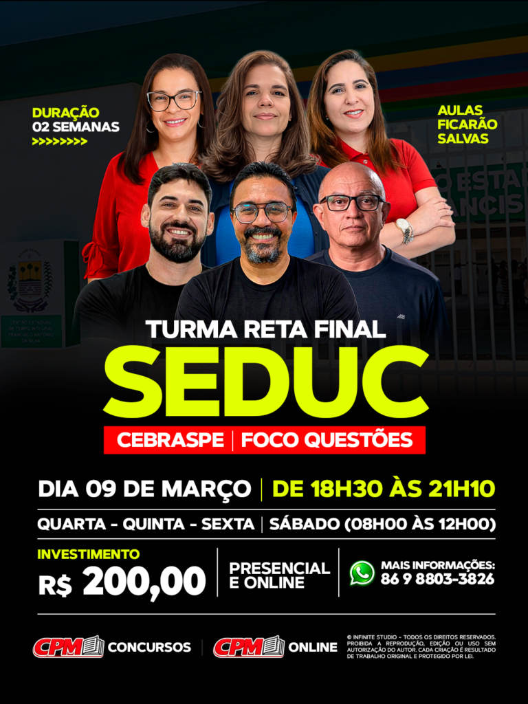 Turma Reta Final – SEDUC