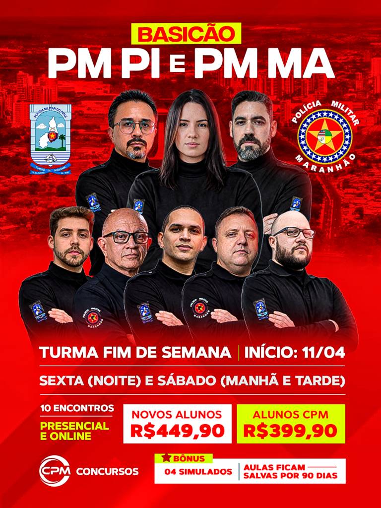 Turma Basicão PM PI e MA