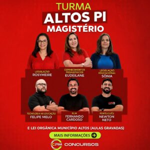 📚 TURMA ALTOS – PI | MAGISTÉRIO