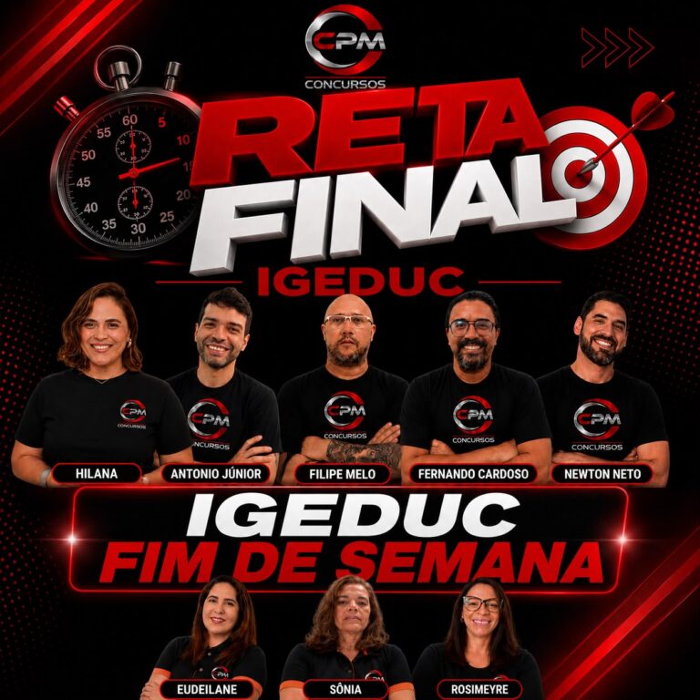 Reta Final IGEDUC - Foco Magistério (Turma Final de Semana)