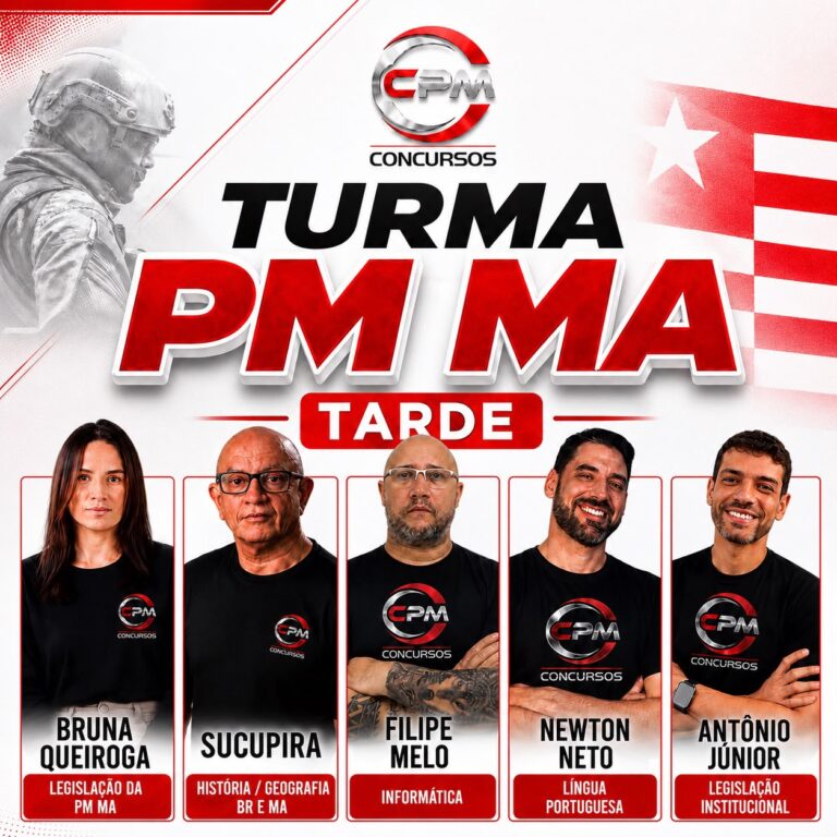 Turma PM MA Tarde