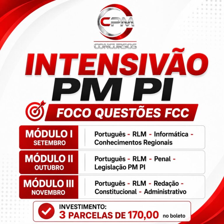 Intensivão PM PI