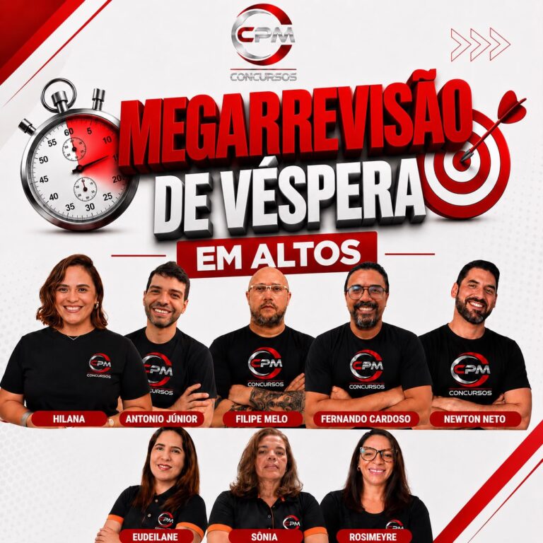 MEGARREVISÃO DE VÉSPERA EM ALTOS (MAGISTÉRIO)
