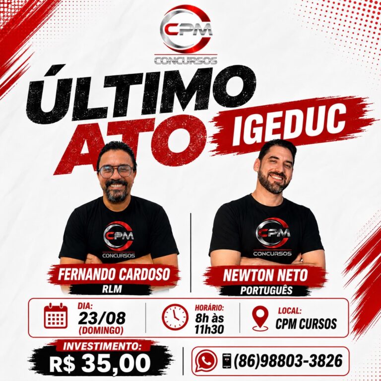 Último Ato IGEDUC - 23/08
