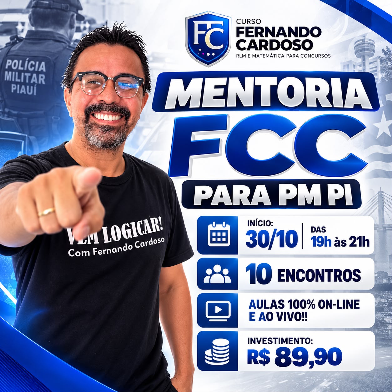 Mentoria FCC Para Concurso da PMPI